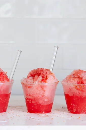 Raspado de sandía,
