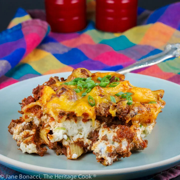 Mexican Sloppy Joe Lasagna Casserole (Gluten-Free)