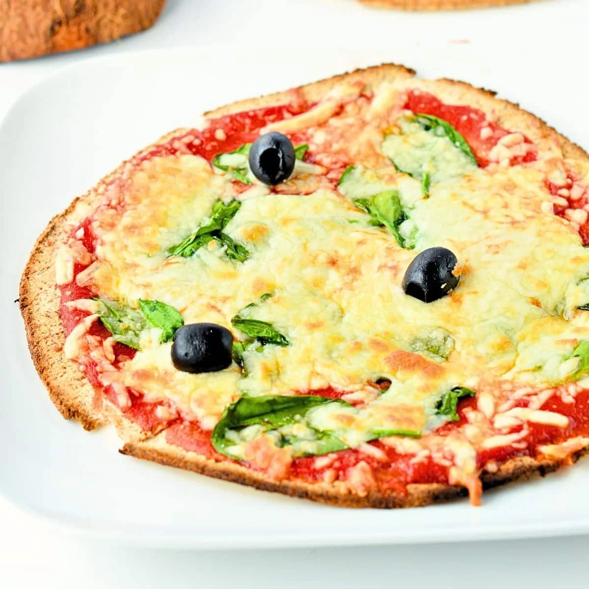 Base de pizza de harina de coco (vegana, cetogénica)