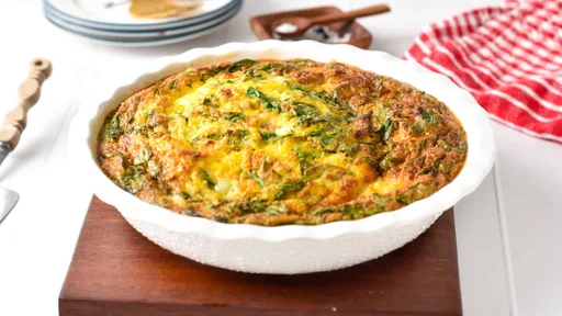 Pastel de huevo con requesón