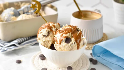 Helado de requesón
