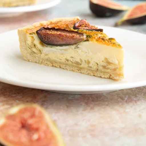 Tarta de queso de cabra