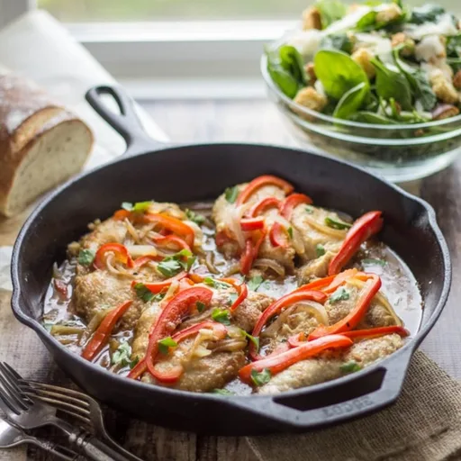Receta fácil de pollo al Marsala