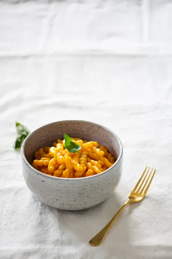 Pasta con Salsa de Tomate y Butternut Squash