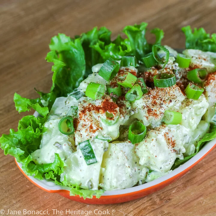 Old Fashioned Simple Potato Salad (Gluten-Free)