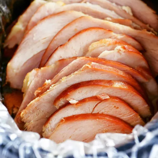 Jamón en olla de cocción lenta