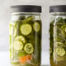 Spicy Refrigerator Dill Pickles