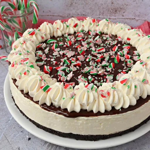 Tarta de queso con bastones de caramelo (sin horno)
