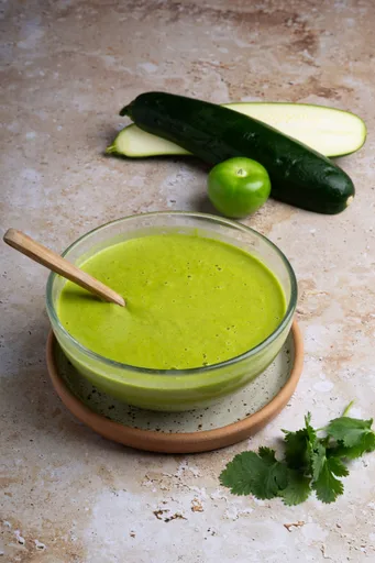 Salsa taquera (salsa con calabacita)