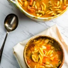 Protein Packed Minestrone Soup