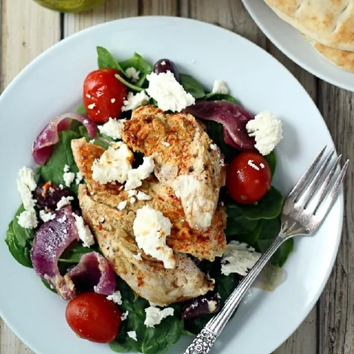 Receta de pollo griego al horno