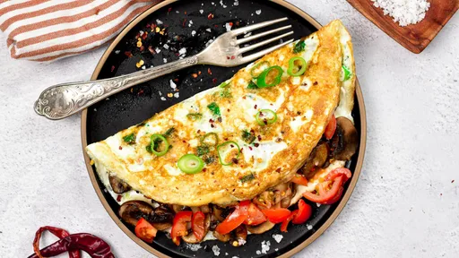 Tortilla de Claras de Huevo