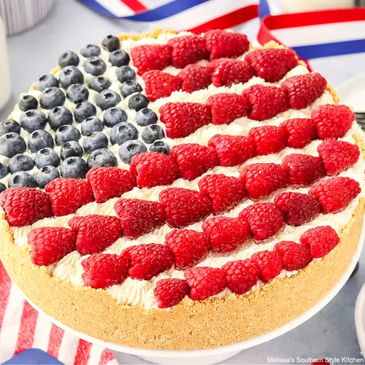Fourth of July Cheesecake (Red, White and Blue Cheesecake)