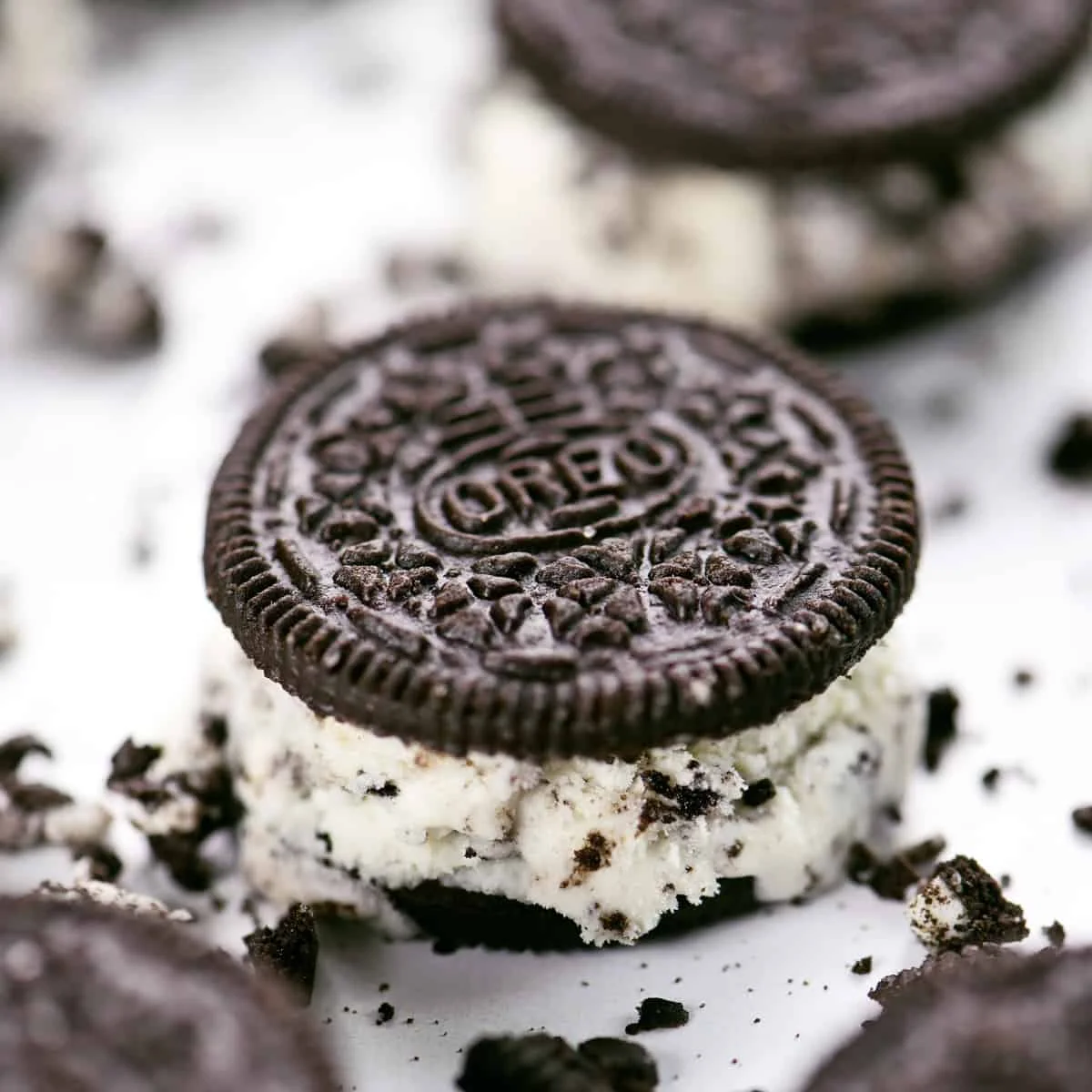 Oreo Ice Cream Sandwich