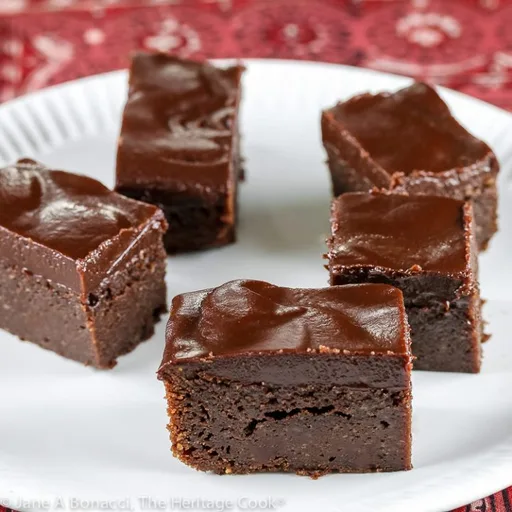 Whipped Cream Cheese Brownies (Gluten Free)