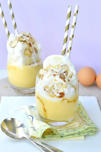 Floating Island Dessert