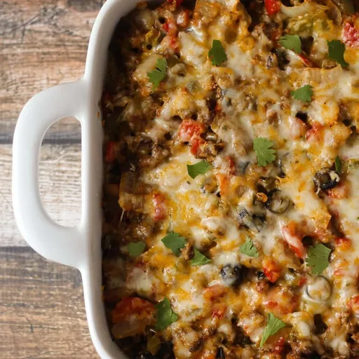 Beef Nacho Casserole Recipe