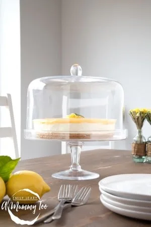 Receta de tarta de queso sin horno de limón y chocolate blanco