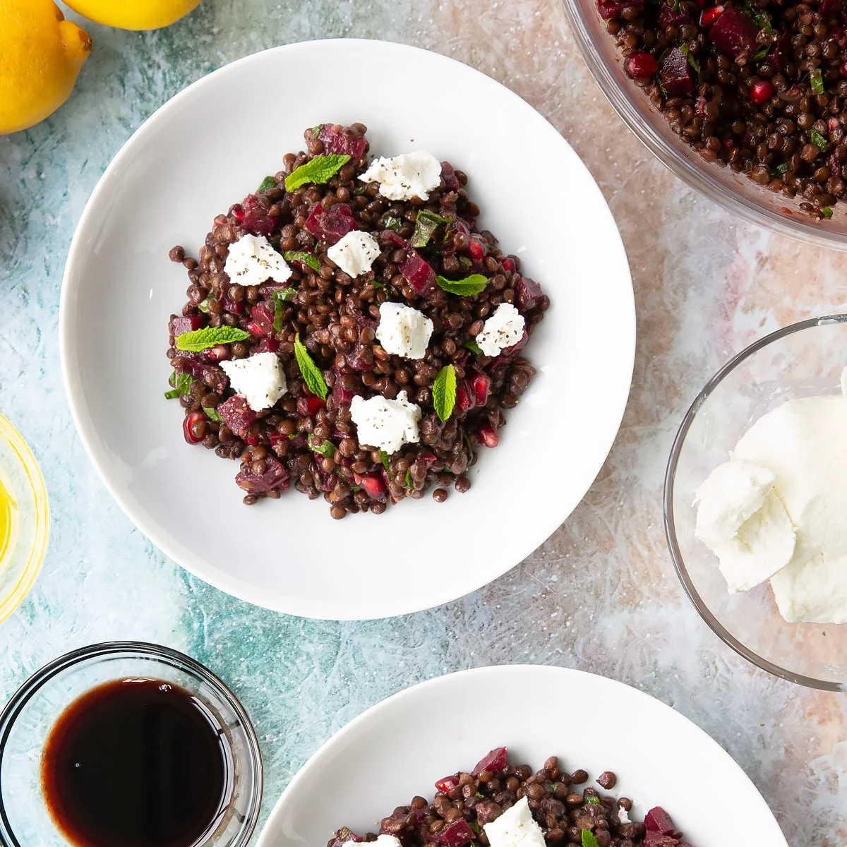 Lentil and Pomegranate Salad Recipe