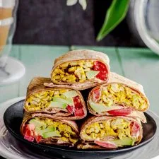 Tempeh Breakfast Burrito