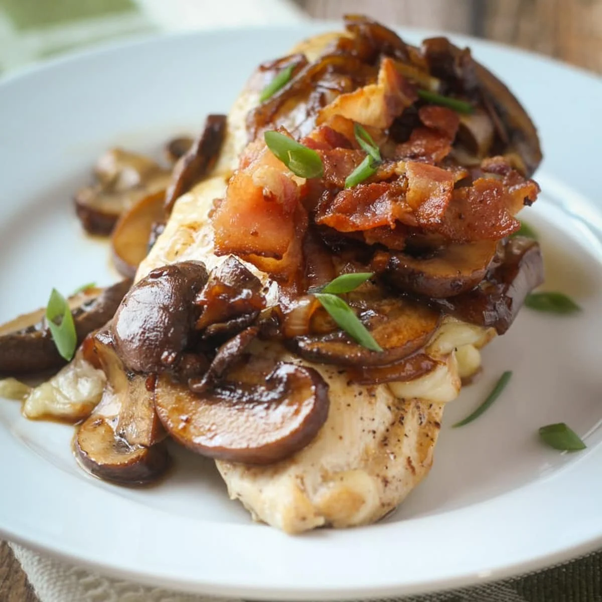 Mushroom and Swiss Chicken Recipe