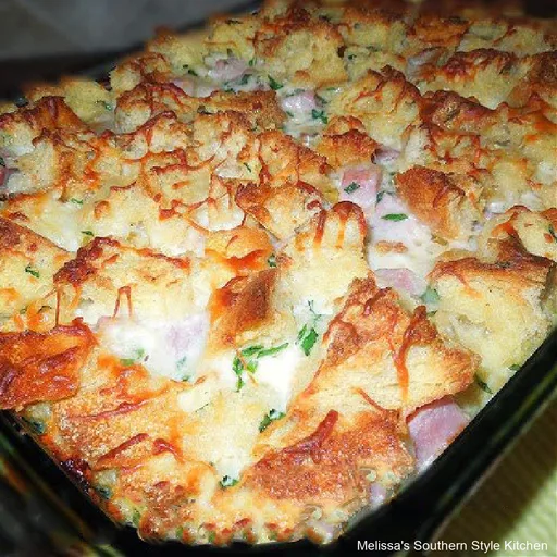 Ham and Swiss Brunch Casserole