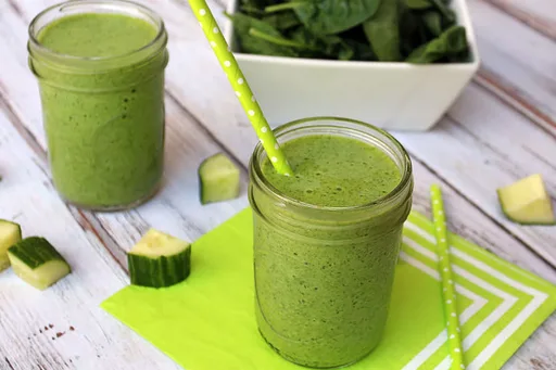 Batido de Pepino y Espinacas