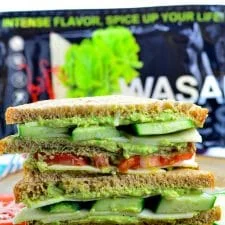 Wasabi Cheese & Avocado Sandwich