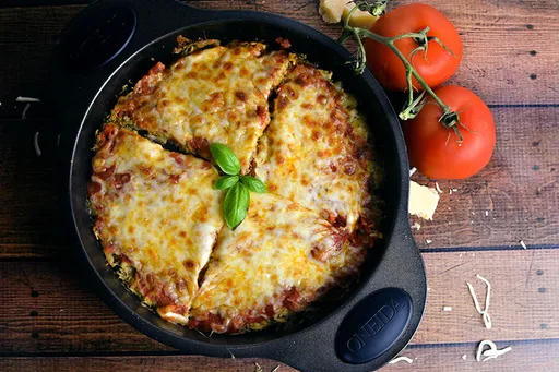 The Easiest Keto Meatza You'll Ever Make!