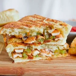 Sándwiches de fajita de pollo