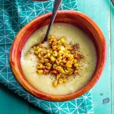 Creamy Vegan Corn Soup