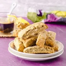 Vegan Lemon & Chia Seed Biscotti