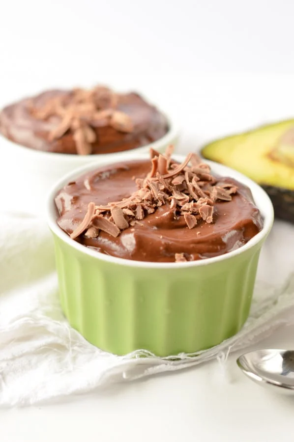 Keto Avocado Chocolate Mousse