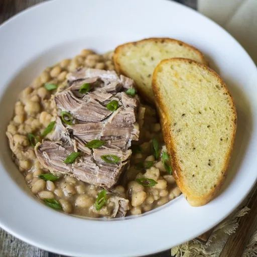 Slow Cooker Tuscan Pork and White Beans Recipe