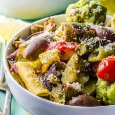 Pasta de Primavera Alta en Proteínas