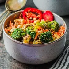 Veggie Loaded Quinoa Fried Rice