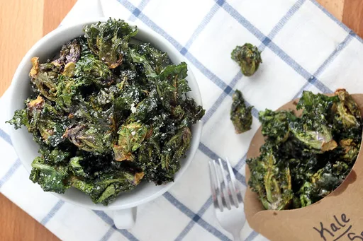 Fried Kale Sprouts