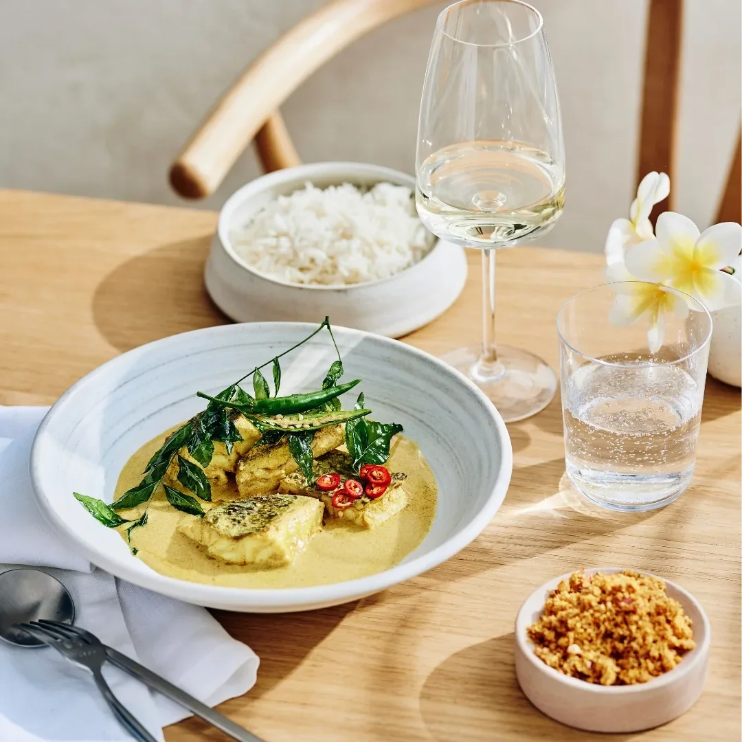 Fijian fish curry