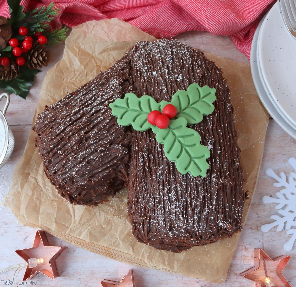 Chocolate Yule Log