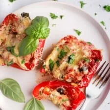 Southwestern Turkey Stuffed Peppers