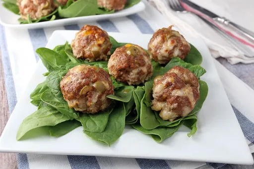 Italian Stuffed Meatballs