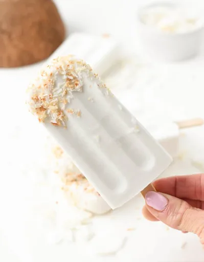 Keto Coconut Popsicles