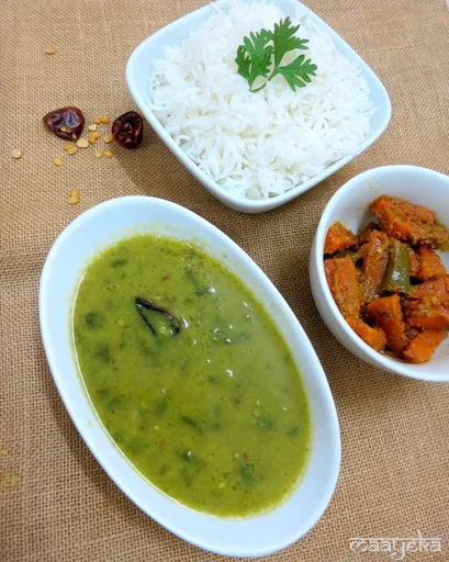 Daal Hariyali, Lentil with spinach