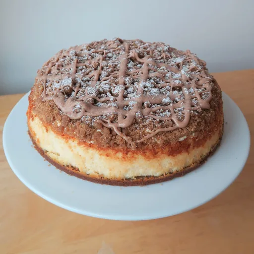 Cinnamon Streusel Cheesecake