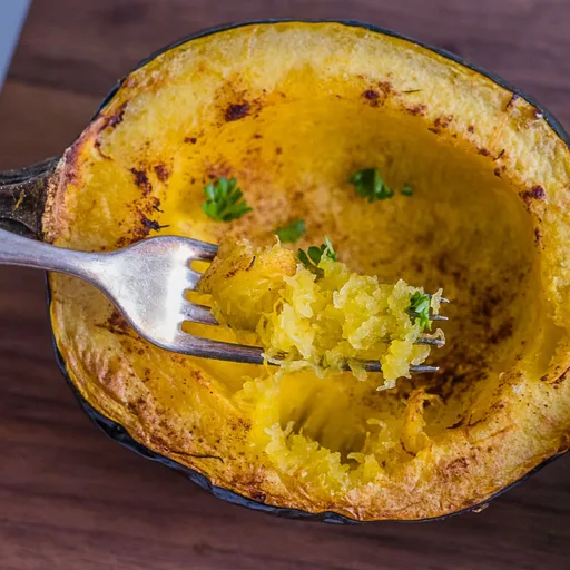 Receta de Calabaza Acorn en Freidora de Aire