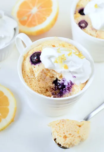 Keto Lemon Mug Cake