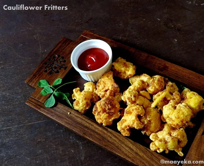 Khasta Gobhi /Crisp Caulflower Fritters