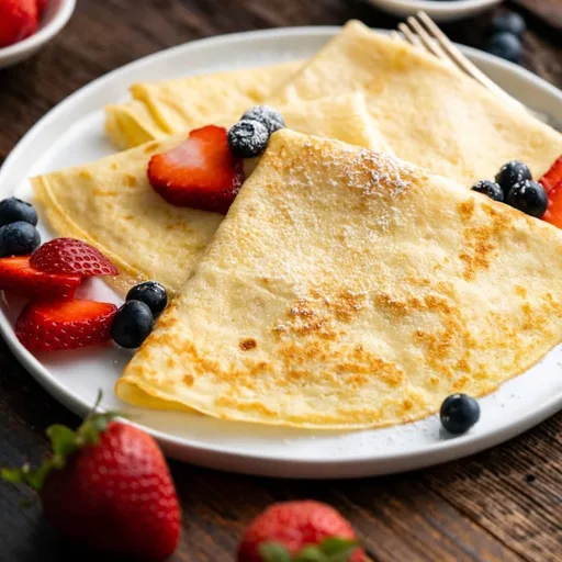 Receta de crepes franceses
