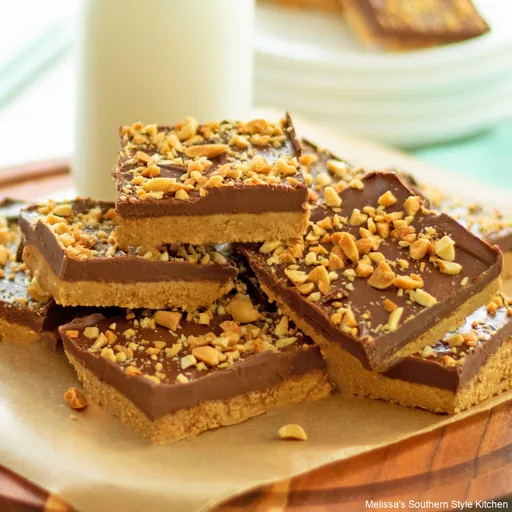 No-Bake Peanut Butter Bars