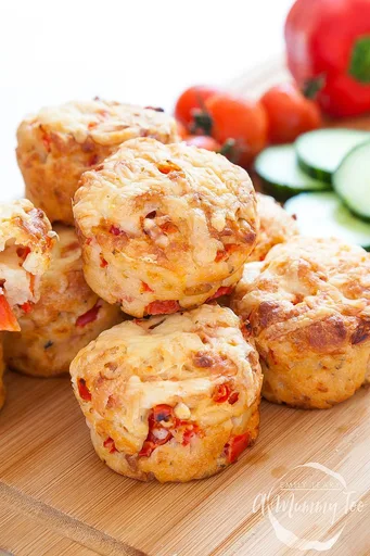 Cheese and Pepper Muffins Recipe